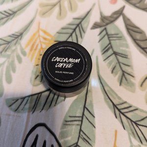 LUSH solid perfume Cardamom Coffee
